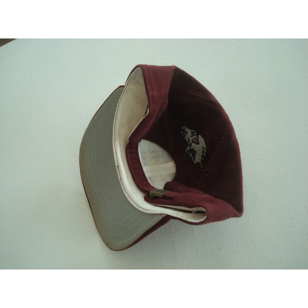 ARKANSAS RAZORBACKS NEW ERA   RARE NEW SCRIPT STRAPBACK HAT‎ CAP VINTAGE EE4
